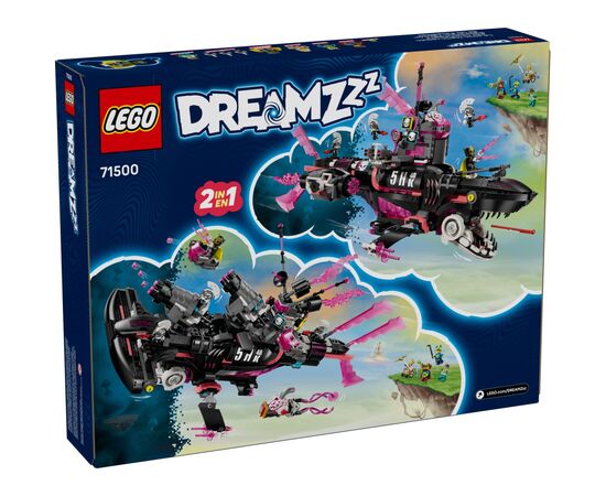 Конструктор LEGO DREAMZzz Ужасная подводная лодка «Акула» (71500), изображение 7 Конструктор LEGO DREAMZzz Ужасная подводная лодка «Акула» (71500), изображение 7