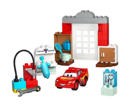 Конструктор LEGO DUPLO Disney и Pixar Тачки Тачки Визит МакКвина в гараж Дока (10456), изображение 2 Конструктор LEGO DUPLO Disney и Pixar Тачки Тачки Визит МакКвина в гараж Дока (10456), изображение 2