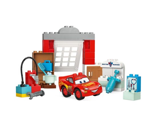Конструктор LEGO DUPLO Disney и Pixar Тачки Тачки Визит МакКвина в гараж Дока (10456), изображение 4 Конструктор LEGO DUPLO Disney и Pixar Тачки Тачки Визит МакКвина в гараж Дока (10456), изображение 4