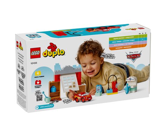 Конструктор LEGO DUPLO Disney и Pixar Тачки Тачки Визит МакКвина в гараж Дока (10456), изображение 5 Конструктор LEGO DUPLO Disney и Pixar Тачки Тачки Визит МакКвина в гараж Дока (10456), изображение 5