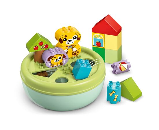 Конструктор LEGO DUPLO My First Сортировщик фигур: дом для щенков: дом для щенков (10441), изображение 5 Конструктор LEGO DUPLO My First Сортировщик фигур: дом для щенков: дом для щенков (10441), изображение 5