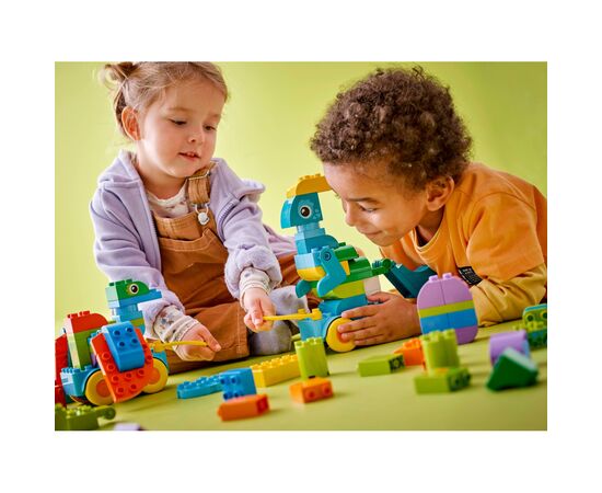Конструктор LEGO DUPLO Динозаври на колесах 3 в 1 (10451), зображення 10 Конструктор LEGO DUPLO Динозаври на колесах 3 в 1 (10451), зображення 10