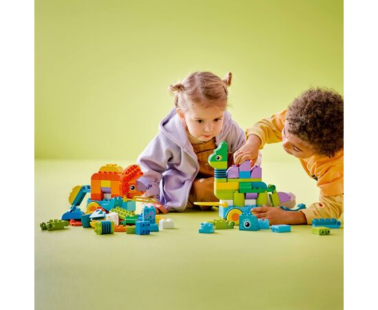 Конструктор LEGO DUPLO Динозаври на колесах 3 в 1 (10451), зображення 11 Конструктор LEGO DUPLO Динозаври на колесах 3 в 1 (10451), зображення 11