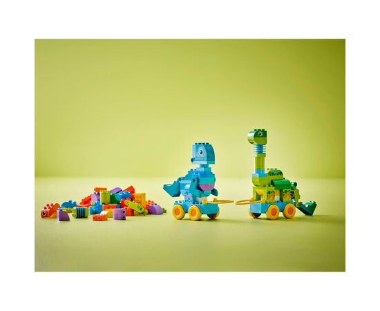 Конструктор LEGO DUPLO Динозаври на колесах 3 в 1 (10451), зображення 12 Конструктор LEGO DUPLO Динозаври на колесах 3 в 1 (10451), зображення 12