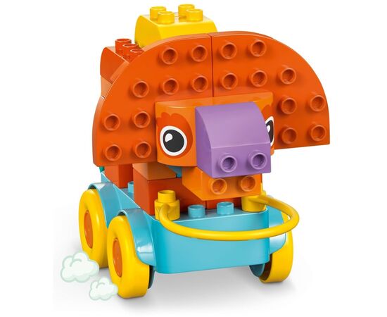 Конструктор LEGO DUPLO Динозаври на колесах 3 в 1 (10451), зображення 3 Конструктор LEGO DUPLO Динозаври на колесах 3 в 1 (10451), зображення 3