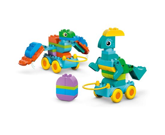 Конструктор LEGO DUPLO Динозаври на колесах 3 в 1 (10451), зображення 7 Конструктор LEGO DUPLO Динозаври на колесах 3 в 1 (10451), зображення 7