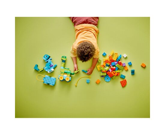Конструктор LEGO DUPLO Динозаври на колесах 3 в 1 (10451), зображення 9 Конструктор LEGO DUPLO Динозаври на колесах 3 в 1 (10451), зображення 9