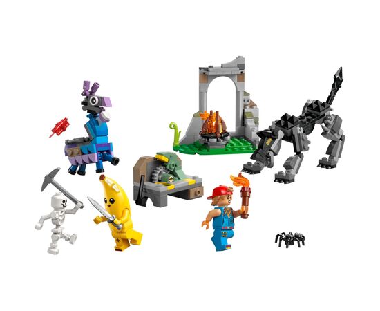 Конструктор LEGO Fortnite Лагерь Peely и Sparkplug в Fortnite (77075), изображение 2 Конструктор LEGO Fortnite Лагерь Peely и Sparkplug в Fortnite (77075), изображение 2