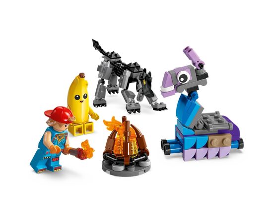 Конструктор LEGO Fortnite Лагерь Peely и Sparkplug в Fortnite (77075), изображение 3 Конструктор LEGO Fortnite Лагерь Peely и Sparkplug в Fortnite (77075), изображение 3