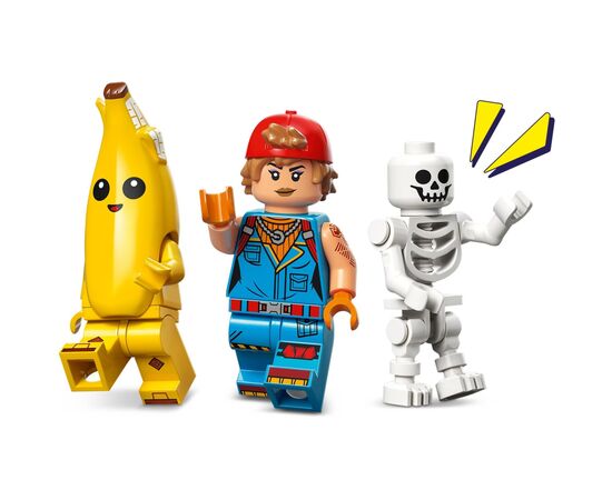Конструктор LEGO Fortnite Лагерь Peely и Sparkplug в Fortnite (77075), изображение 4 Конструктор LEGO Fortnite Лагерь Peely и Sparkplug в Fortnite (77075), изображение 4