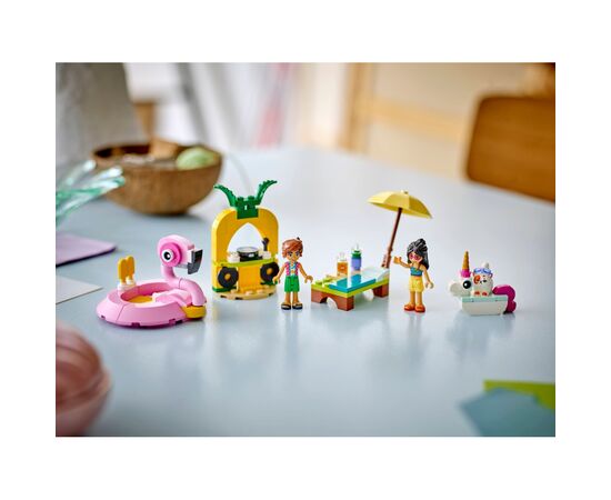 Конструктор LEGO Friends Вечеринка единорога и фламинго у бассейна (42658), изображение 10 Конструктор LEGO Friends Вечеринка единорога и фламинго у бассейна (42658), изображение 10