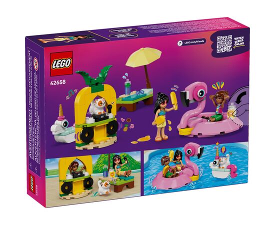 Конструктор LEGO Friends Вечеринка единорога и фламинго у бассейна (42658), изображение 6 Конструктор LEGO Friends Вечеринка единорога и фламинго у бассейна (42658), изображение 6