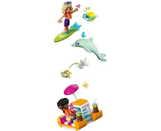 Конструктор LEGO Friends Пляжний курорт для сімейного відпочинку (42673), зображення 6 Конструктор LEGO Friends Пляжний курорт для сімейного відпочинку (42673), зображення 6
