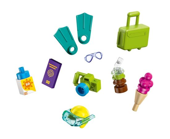 Конструктор LEGO Friends Пляжний курорт для сімейного відпочинку (42673), зображення 7 Конструктор LEGO Friends Пляжний курорт для сімейного відпочинку (42673), зображення 7