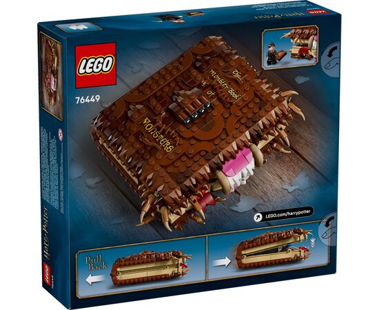 Конструктор LEGO Harry Potter Кусливая Ужасная книга ужасов (76449), изображение 10 Конструктор LEGO Harry Potter Кусливая Ужасная книга ужасов (76449), изображение 10