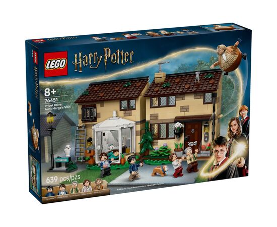 Конструктор LEGO Harry Potter Тисовая улица: визит тетушки Мардж (76451-)