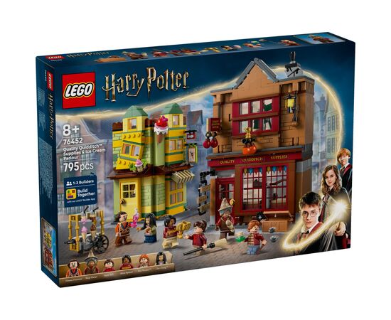 Конструктор LEGO Harry Potter Качественные товары для квиддича и кафе с мороженым (76452)