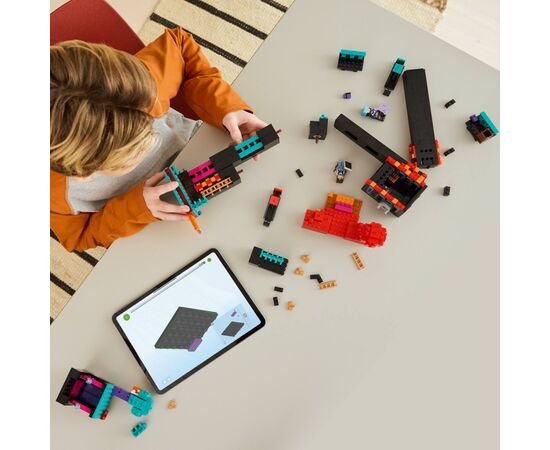 Конструктор LEGO Minecraft Башня Эндермена (21279), изображение 11 Конструктор LEGO Minecraft Башня Эндермена (21279), изображение 11