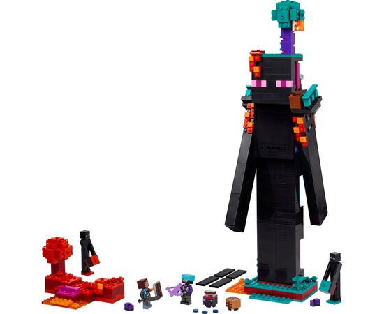 Конструктор LEGO Minecraft Башня Эндермена (21279), изображение 2 Конструктор LEGO Minecraft Башня Эндермена (21279), изображение 2