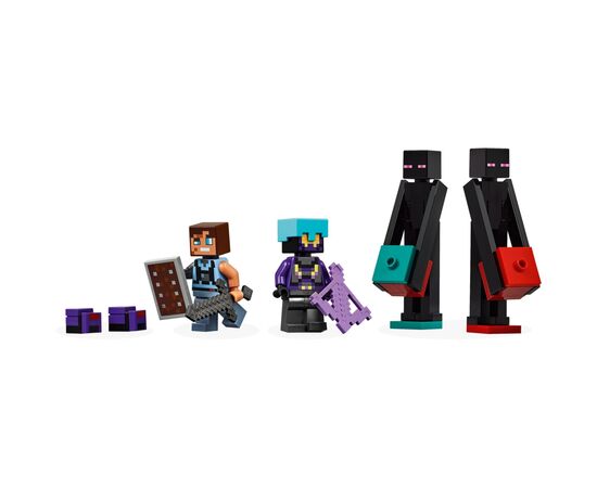 Конструктор LEGO Minecraft Башня Эндермена (21279), изображение 5 Конструктор LEGO Minecraft Башня Эндермена (21279), изображение 5