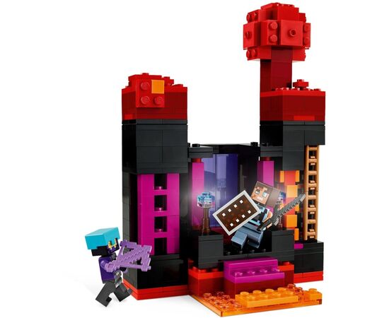 Конструктор LEGO Minecraft Башня Эндермена (21279), изображение 8 Конструктор LEGO Minecraft Башня Эндермена (21279), изображение 8