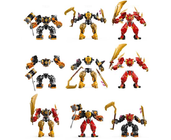 Конструктор LEGO NINJAGO Бойовий робот Арін Спін-джитсу (71839), зображення 6 Конструктор LEGO NINJAGO Бойовий робот Арін Спін-джитсу (71839), зображення 6