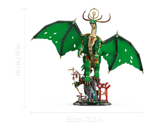 Конструктор LEGO NINJAGO Дракон-охоронець (71847), зображення 4 Конструктор LEGO NINJAGO Дракон-охоронець (71847), зображення 4