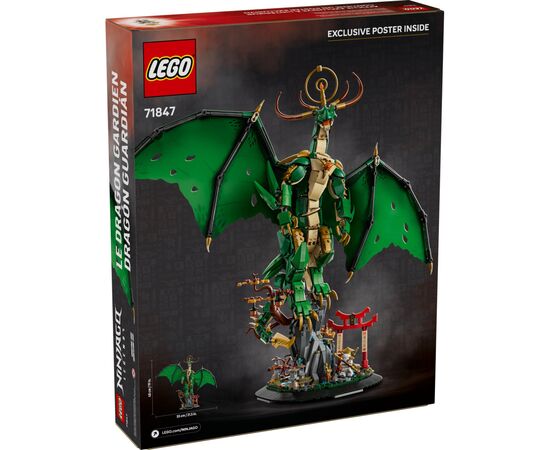 Конструктор LEGO NINJAGO Дракон-охоронець (71847), зображення 5 Конструктор LEGO NINJAGO Дракон-охоронець (71847), зображення 5