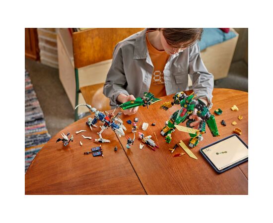 Конструктор LEGO NINJAGO Реактивний робот Ллойда (71845), зображення 10 Конструктор LEGO NINJAGO Реактивний робот Ллойда (71845), зображення 10