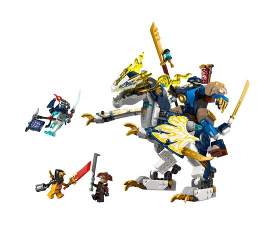 Конструктор LEGO NINJAGO Разбойник: Робот-всадник на драконе (71843), изображение 2 Конструктор LEGO NINJAGO Разбойник: Робот-всадник на драконе (71843), изображение 2