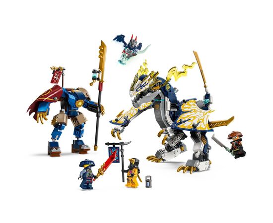 Конструктор LEGO NINJAGO Разбойник: Робот-всадник на драконе (71843), изображение 4 Конструктор LEGO NINJAGO Разбойник: Робот-всадник на драконе (71843), изображение 4
