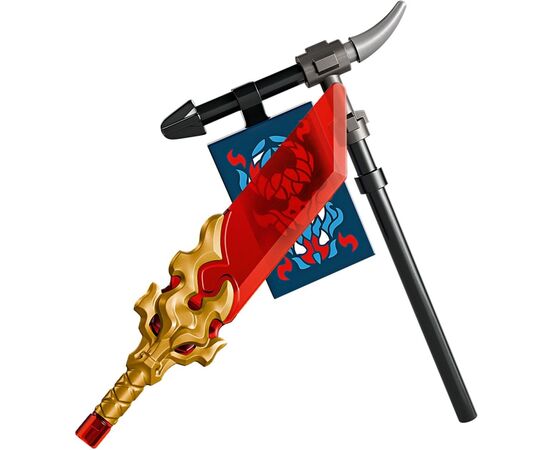 Конструктор LEGO NINJAGO Разбойник: Робот-всадник на драконе (71843), изображение 6 Конструктор LEGO NINJAGO Разбойник: Робот-всадник на драконе (71843), изображение 6