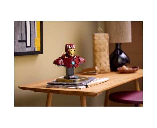 Конструктор LEGO Marvel Погруддя Залізної Людини MK4 (76327), зображення 12 Конструктор LEGO Marvel Погруддя Залізної Людини MK4 (76327), зображення 12