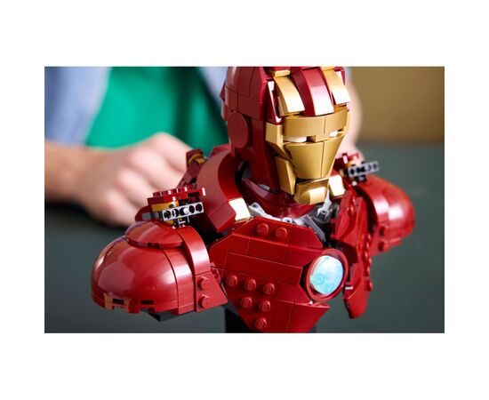 Конструктор LEGO Marvel Погруддя Залізної Людини MK4 (76327), зображення 8 Конструктор LEGO Marvel Погруддя Залізної Людини MK4 (76327), зображення 8