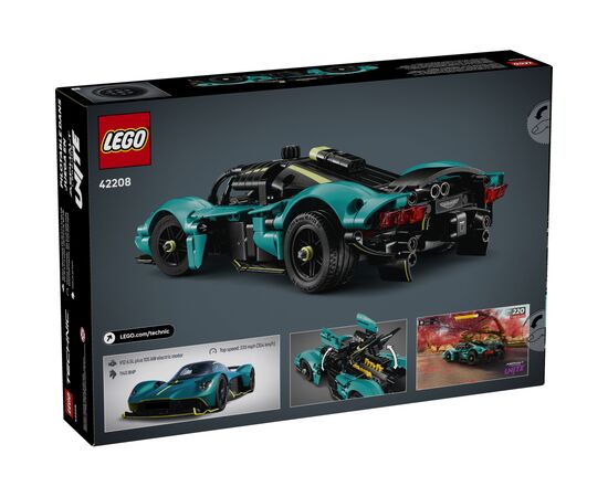 Конструктор LEGO Technic Aston Martin Valkyrie (42208), зображення 7 Конструктор LEGO Technic Aston Martin Valkyrie (42208), зображення 7