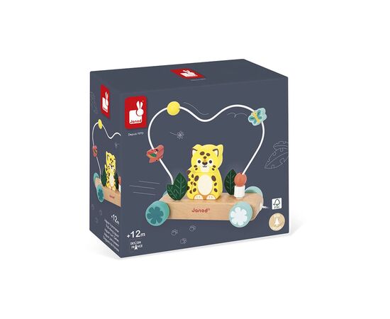Развивающая игрушка Janod Ягуар тропик (J08281), изображение 5 Развивающая игрушка Janod Ягуар тропик (J08281), изображение 5