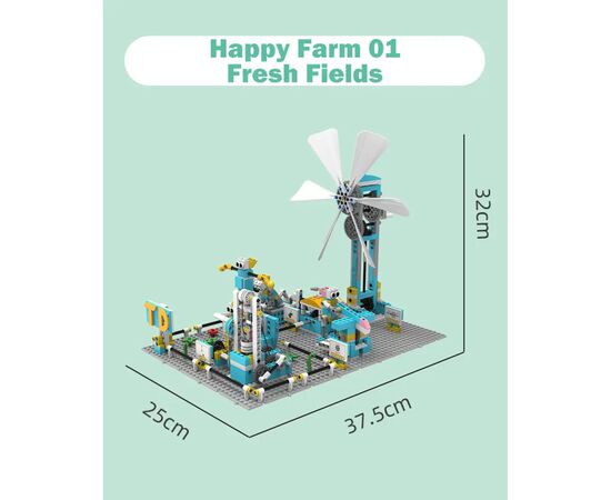 Конструктор Makerzoid Happy Farm Fresh Fields (MKZ-HF-01), изображение 3 Конструктор Makerzoid Happy Farm Fresh Fields (MKZ-HF-01), изображение 3