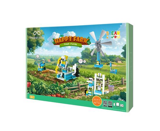Конструктор Makerzoid Happy Farm Fresh Fields (MKZ-HF-01)