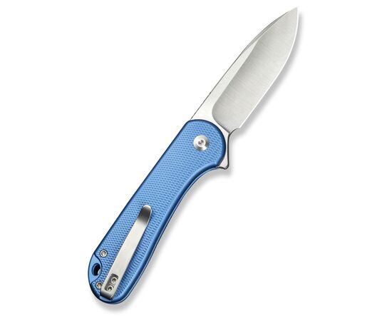 Нож Civivi Button Lock Elementum II, Blue Aluminum, Satin (C18062PD-2), изображение 3 Нож Civivi Button Lock Elementum II, Blue Aluminum, Satin (C18062PD-2), изображение 3