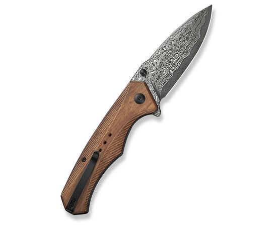 Нож Civivi Photonix, Wood, Damascus (C23081B-DS1), изображение 3 Нож Civivi Photonix, Wood, Damascus (C23081B-DS1), изображение 3