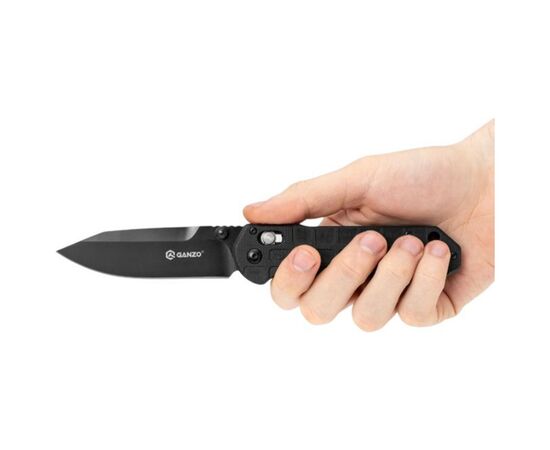 Нож Ganzo G7453P-BK, изображение 6 Нож Ganzo G7453P-BK, изображение 6