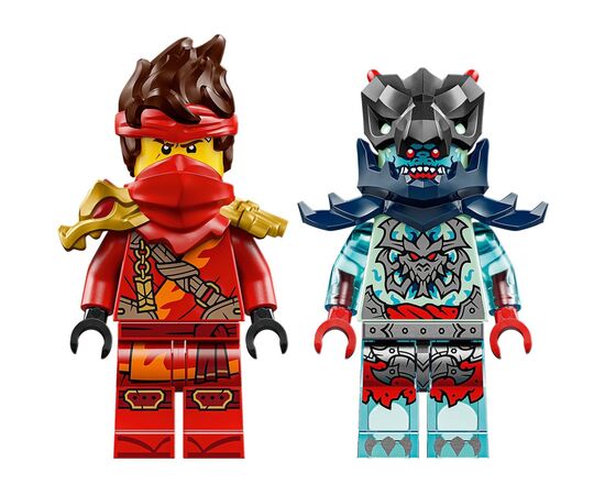 Конструктор LEGO NINJAGO Швидкісна гонка Кая на мотоциклі (71838), зображення 4