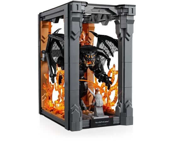 Конструктор LEGO Icons Володар кілець: Балрог. Книжковий куточок (10367), зображення 3 Конструктор LEGO Icons Володар кілець: Балрог. Книжковий куточок (10367), зображення 3