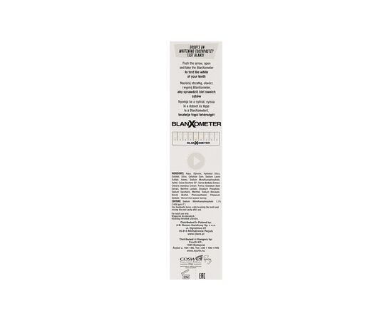 Зубная паста BlanX Coco White 75 мл (8017331071540), изображение 3 Зубная паста BlanX Coco White 75 мл (8017331071540), изображение 3
