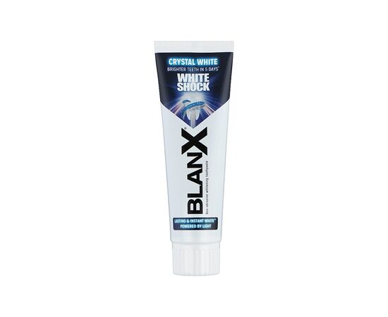 Зубная паста BlanX White Shock 75 мл (8017331051573), изображение 2 Зубная паста BlanX White Shock 75 мл (8017331051573), изображение 2