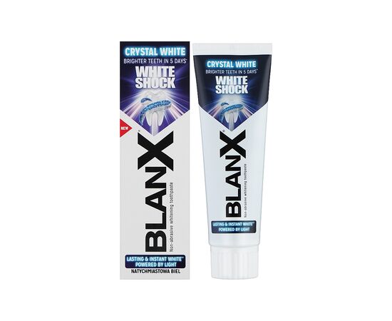 Зубна паста BlanX White Shock 75 мл (8017331051573)