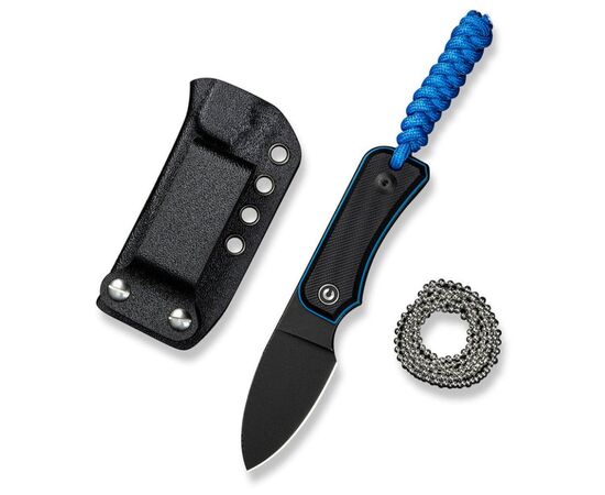 Нож Civivi Baby Banter Fixed Blade, Black G10, Darkwash (C23045-1), изображение 2 Нож Civivi Baby Banter Fixed Blade, Black G10, Darkwash (C23045-1), изображение 2