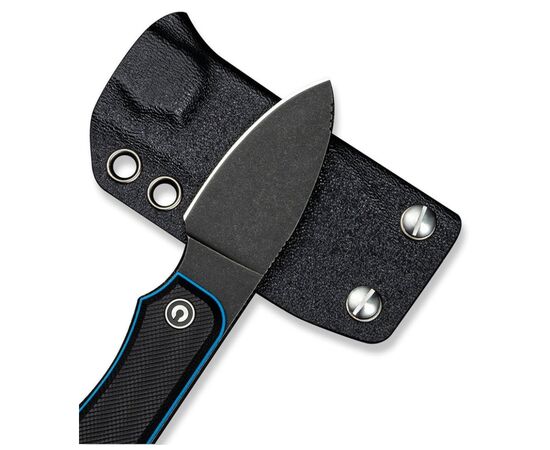 Нож Civivi Baby Banter Fixed Blade, Black G10, Darkwash (C23045-1), изображение 8 Нож Civivi Baby Banter Fixed Blade, Black G10, Darkwash (C23045-1), изображение 8