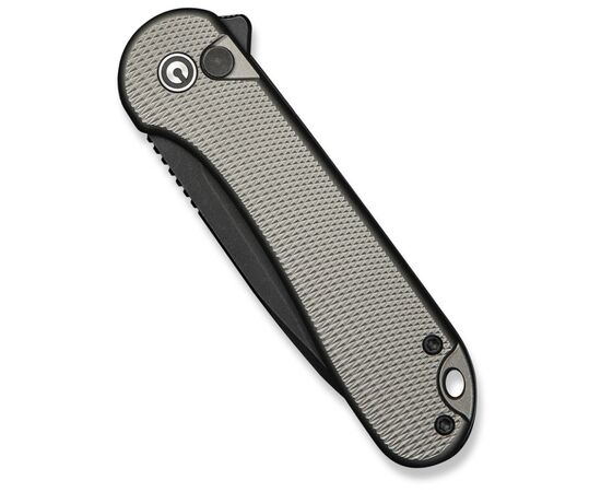 Нож Civivi Button Lock Elementum II, Grey Aluminum, Darkwash (C18062PD-1), изображение 6 Нож Civivi Button Lock Elementum II, Grey Aluminum, Darkwash (C18062PD-1), изображение 6