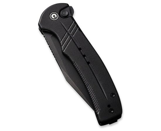 Нож Civivi Cogent Serrated, Black G10, Darkwash (C20038E-1), изображение 6 Нож Civivi Cogent Serrated, Black G10, Darkwash (C20038E-1), изображение 6